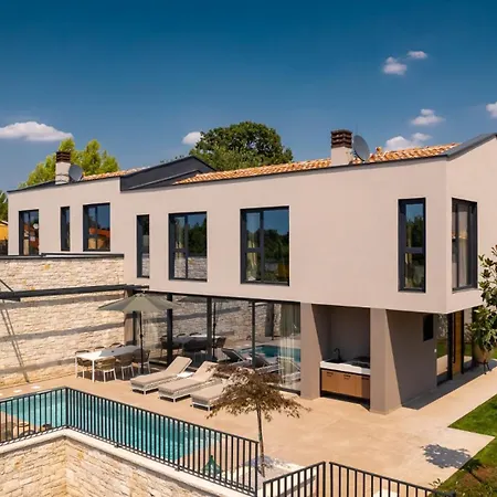 Modern Tia Ii With Outdoor Pool In Porec Вилла